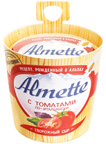 Almette с томатами по-итальянски